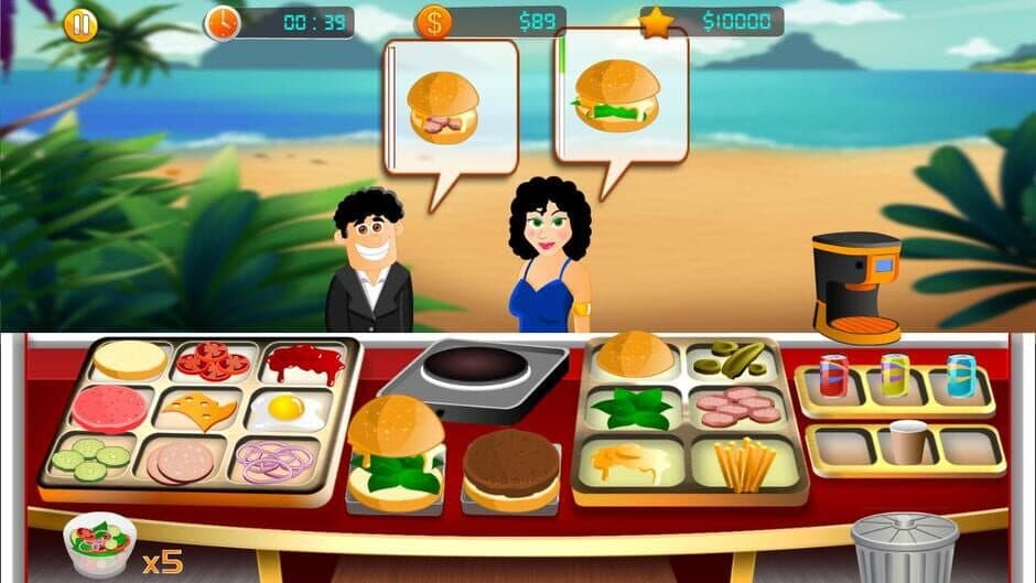 My Little Fast Food Booth
