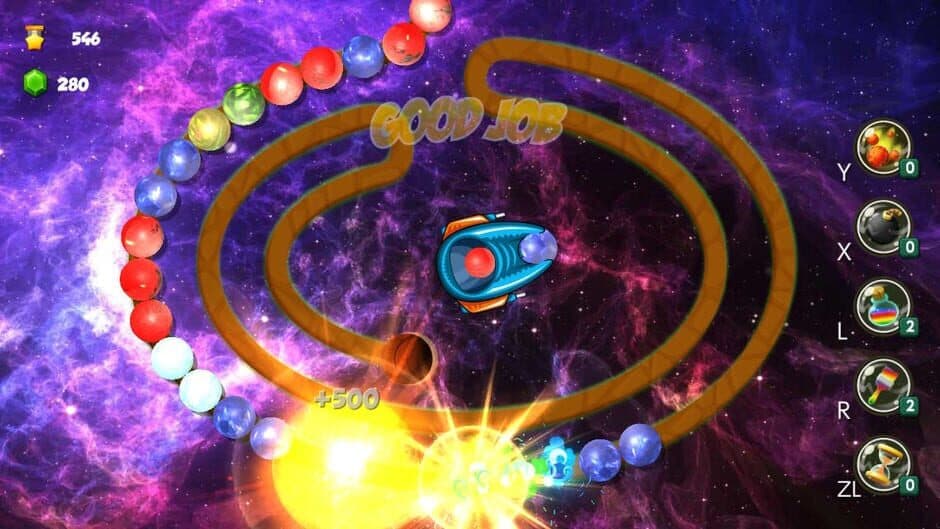 Space Blast Zom A Matching Game screenshot 2