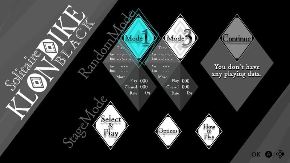 Solitaire Klondike BLACK screenshot 2