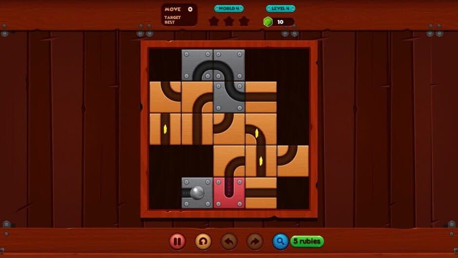 Let it roll slide puzzle