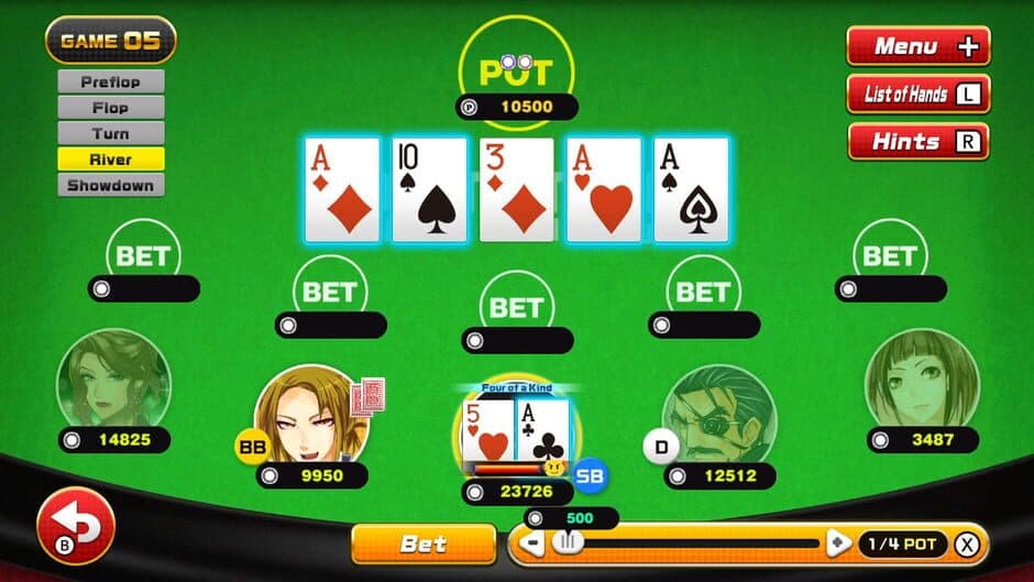 Be a Poker Champion! Texas Hold'em