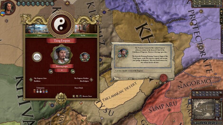 Crusader Kings II: Jade Dragon screenshot 2