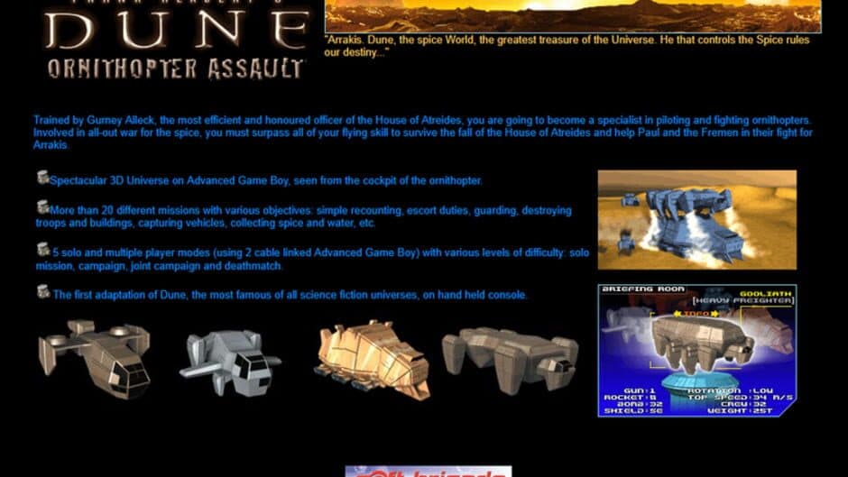 Dune: Ornithopter Assault screenshot 2