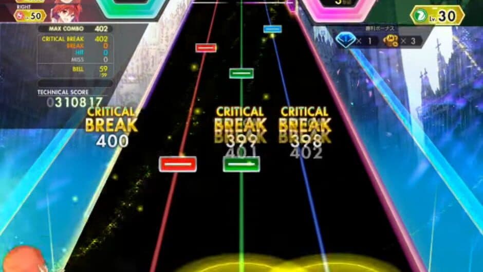 Ongeki Red screenshot 2