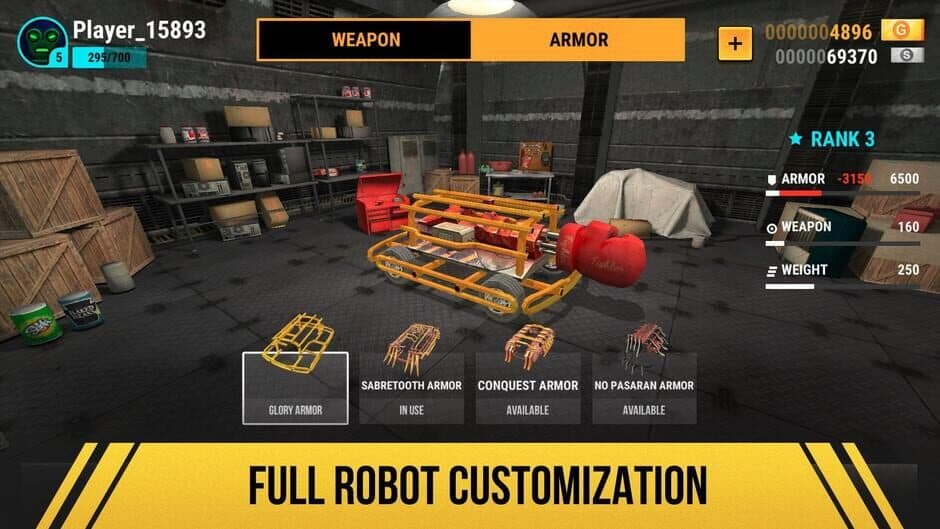 Robot Fighting 2: Minibots screenshot 2