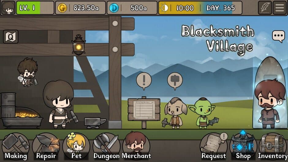 Blacksmith Village screenshot 2