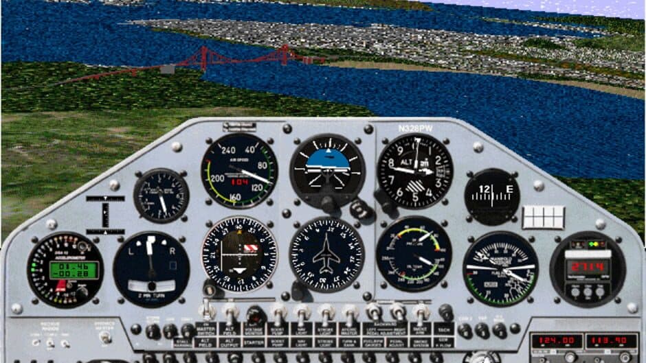 Microsoft Flight Simulator for Windows 95 screenshot 2
