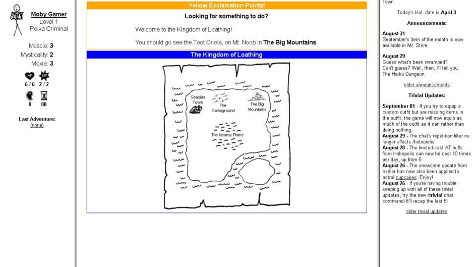 The Kingdom of Loathing