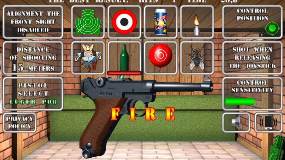 Pistol shooting: Realistic gun simulator screenshot 2