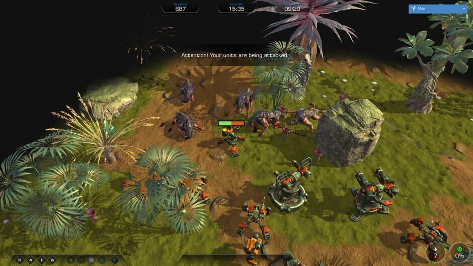 Grimstar: The Battle for Green Moon screenshot 4