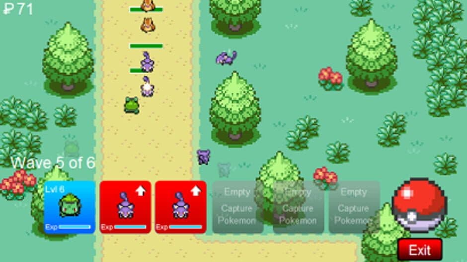 Pokémon Tower Defense screenshot 2