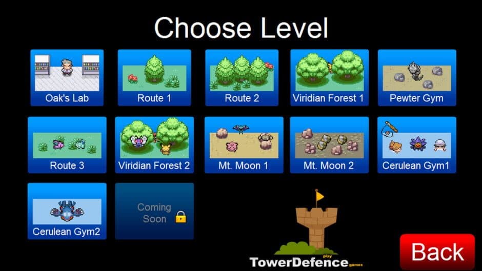 Pokémon Tower Defense screenshot 3