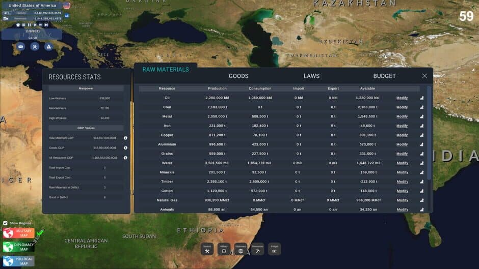 World Warfare & Economic screenshot 6