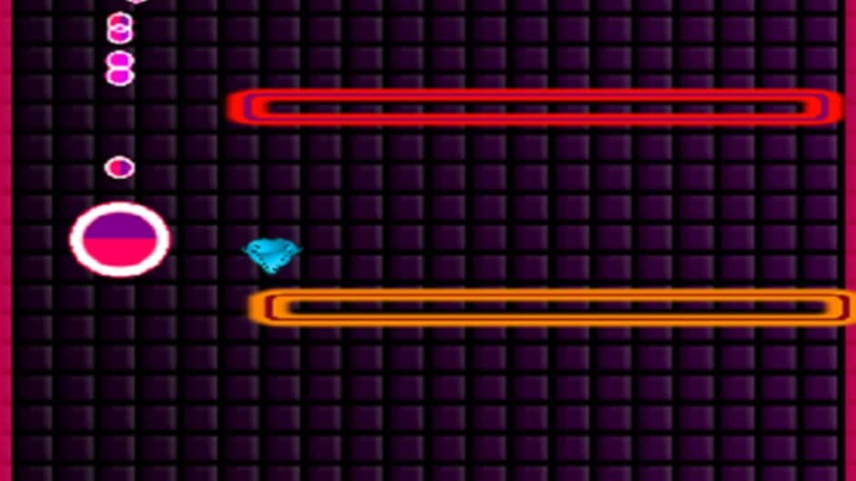 Pink Glow Fall Down screenshot 2