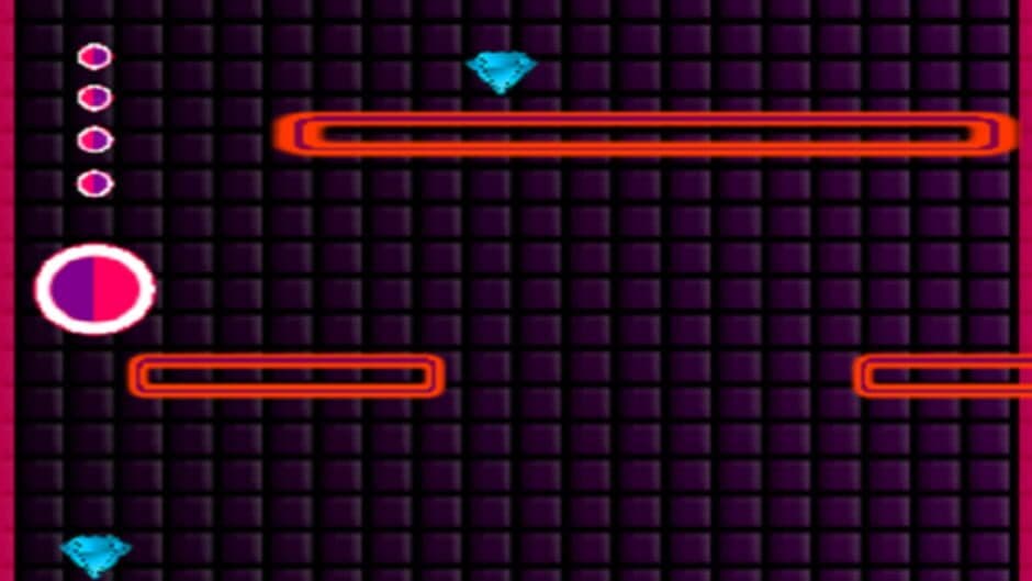 Pink Glow Fall Down screenshot 3