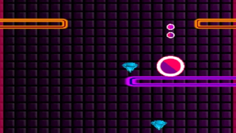 Pink Glow Fall Down screenshot 4