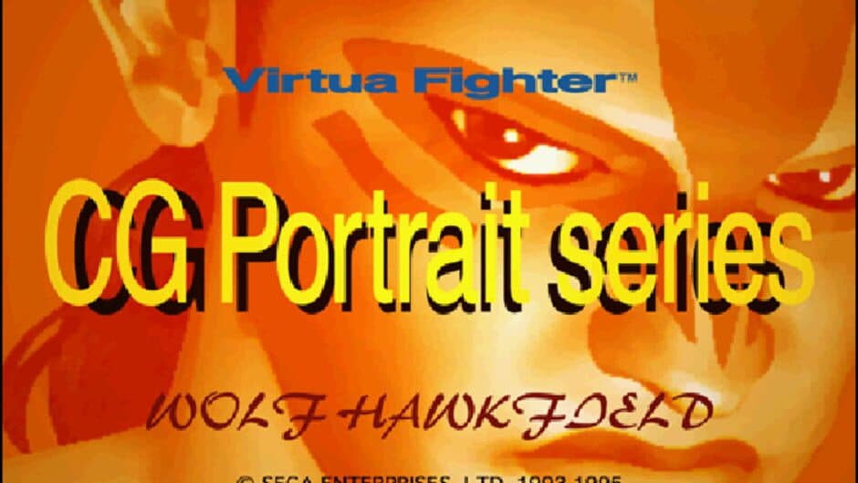 Virtua Fighter CG Portrait Series Vol. 5: Wolf Hawkfield