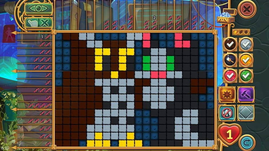 Legendary Mosaics: The Dwarf and the Terrible Cat screenshot 2