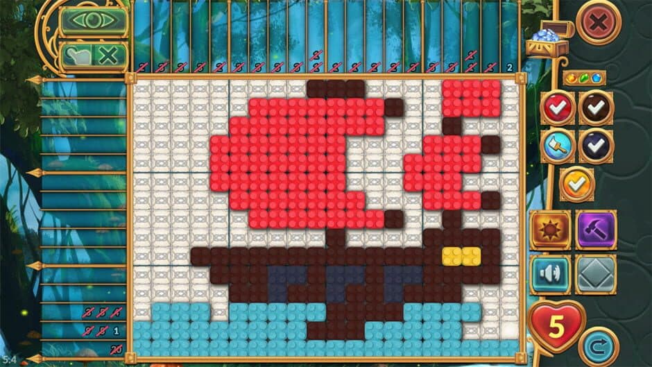 Legendary Mosaics: The Dwarf and the Terrible Cat screenshot 4