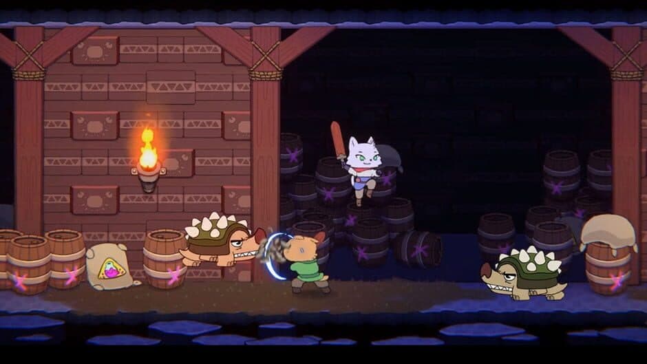 Akita: King Pig Thinks Pink screenshot 2