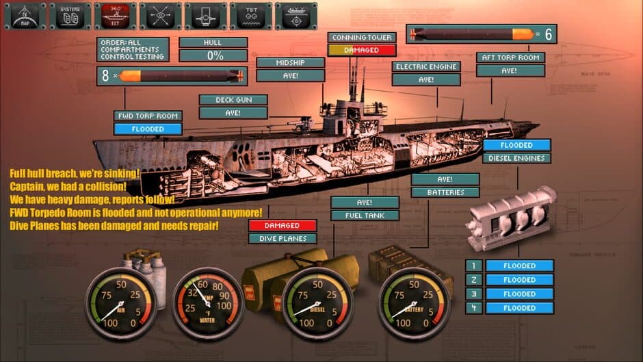 Silent Depth Submarine Simulator screenshot 3