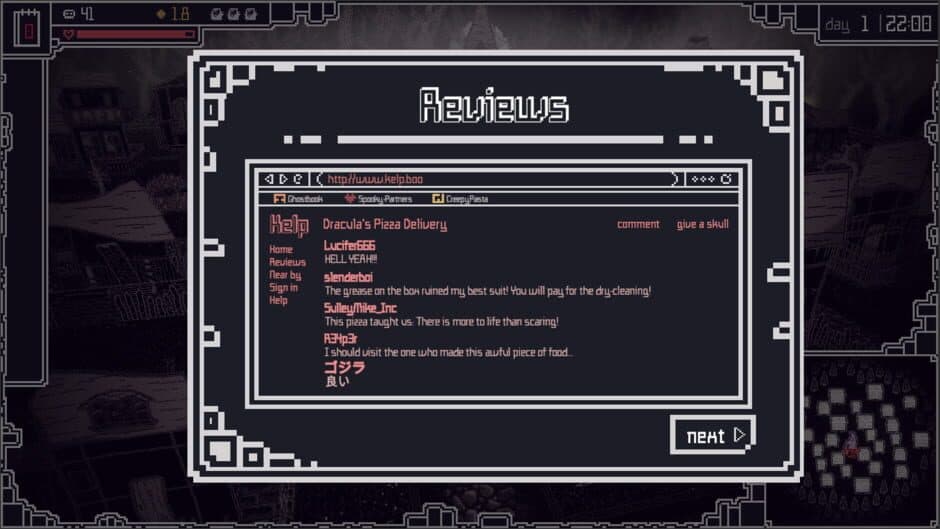 Dracula's Pizza Delivery screenshot 2