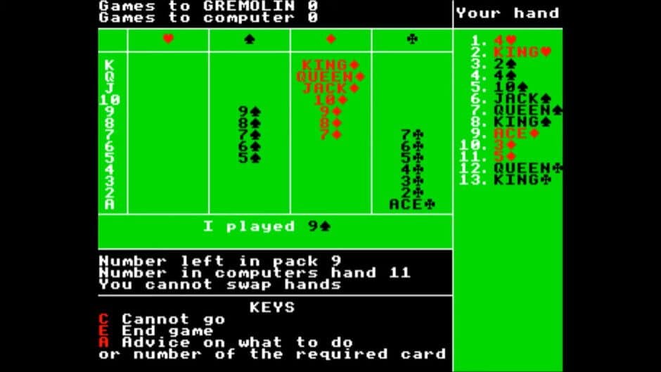 9 Classic Card & Board Games: No. 2 screenshot 2