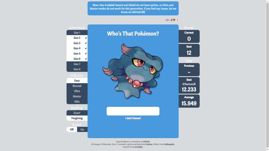 Who's That Pokémon? screenshot 3