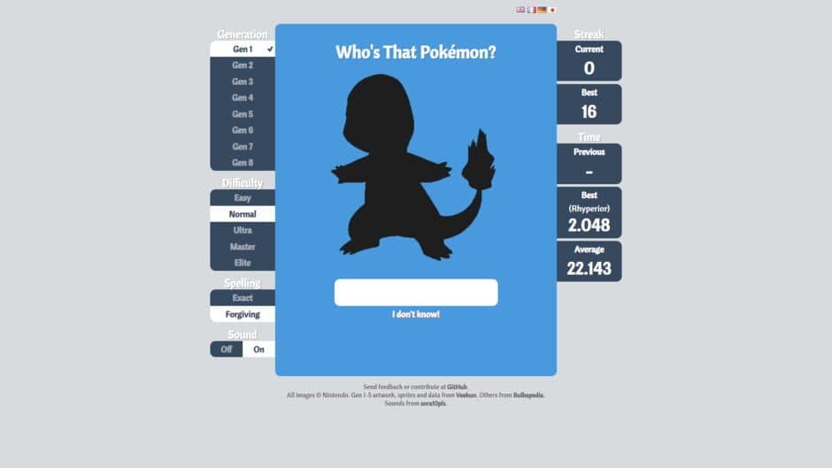 Who's That Pokémon? screenshot 2
