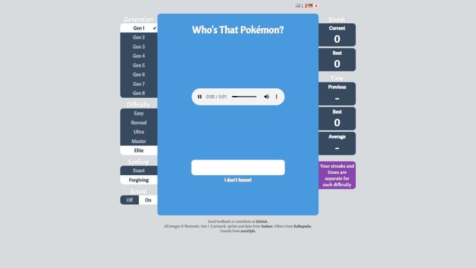 Who's That Pokémon?