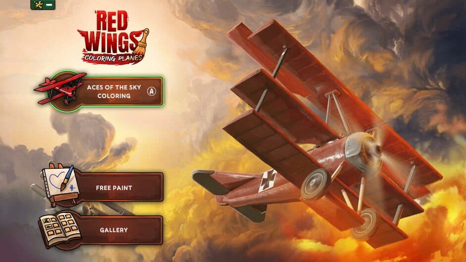 Red Wings: Coloring Planes