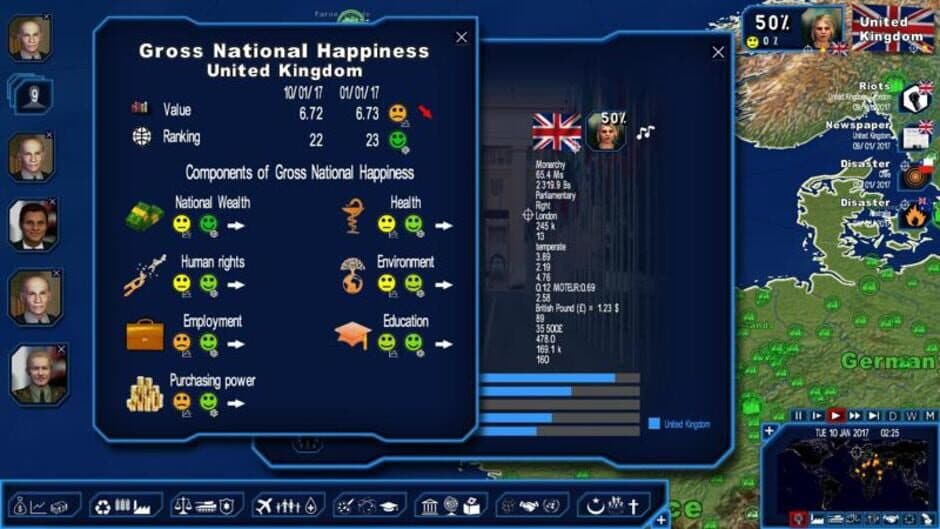 Power & Revolution: Geo-Political Simulator 4 screenshot 2