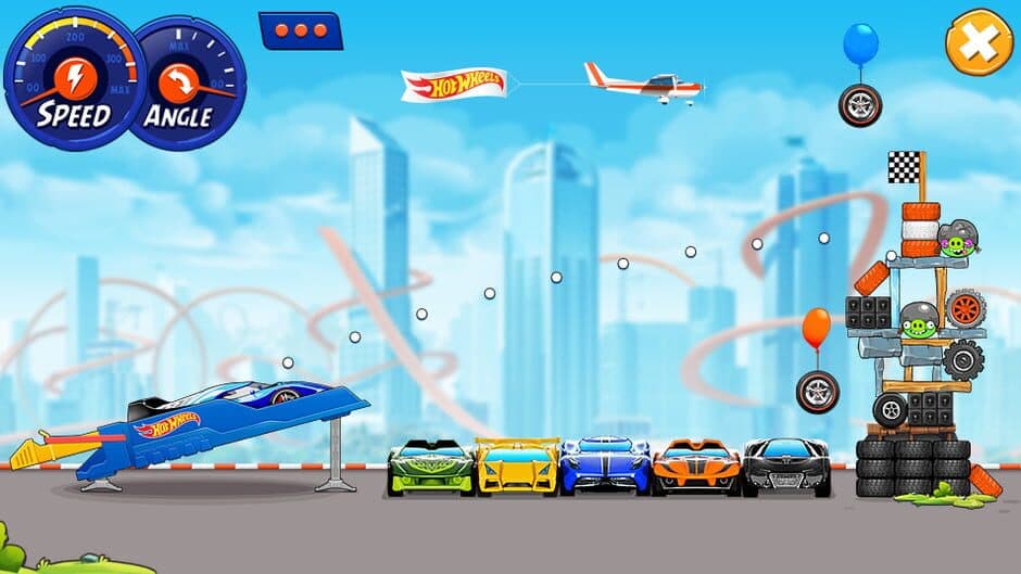 Angry Birds Hot Wheels Smashup screenshot 4