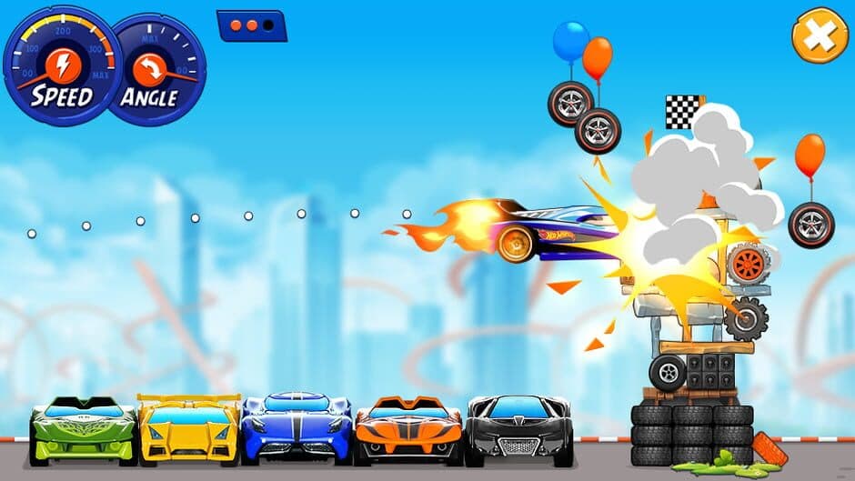 Angry Birds Hot Wheels Smashup screenshot 5