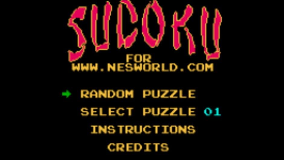 Sudoku: NESWorld Edition