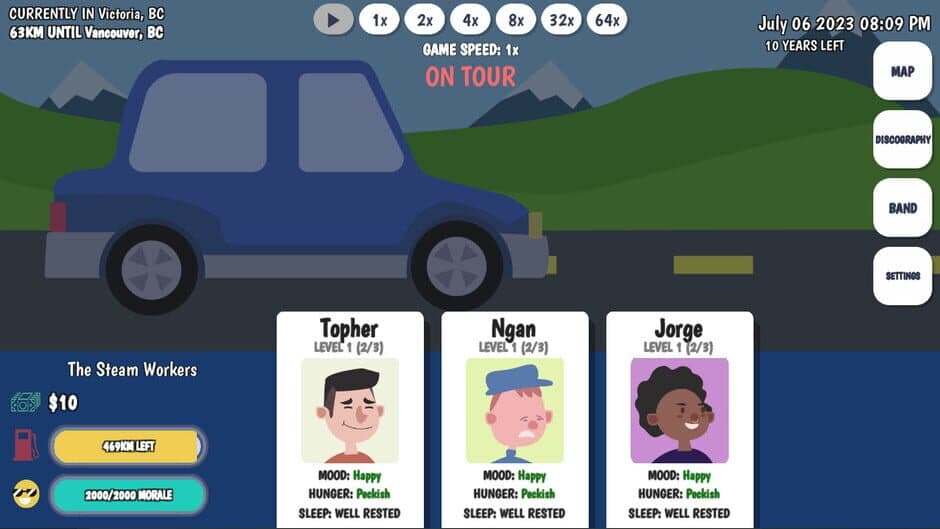 DIY Tour: Indie Rock Simulator screenshot 5
