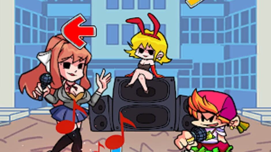 Friday Night Funkin' Battle Waifu screenshot 2