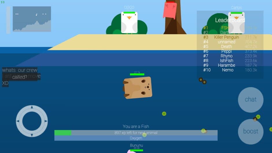 Deeeep.io screenshot 2
