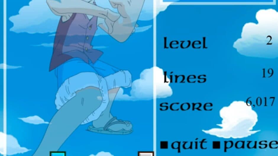 One Piece Tetris screenshot 2