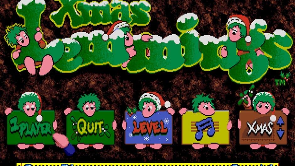 Xmas Lemmings screenshot 2