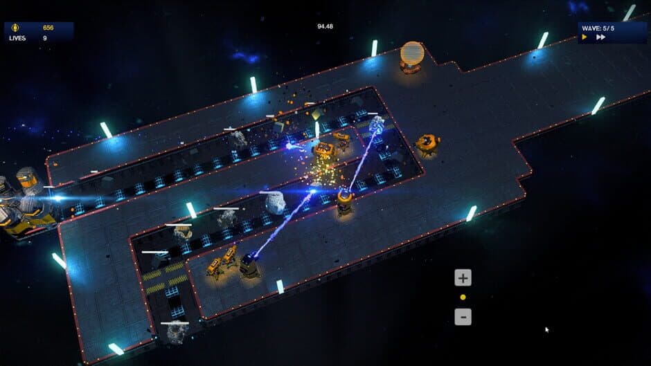 Space Gold Rush TD screenshot 2