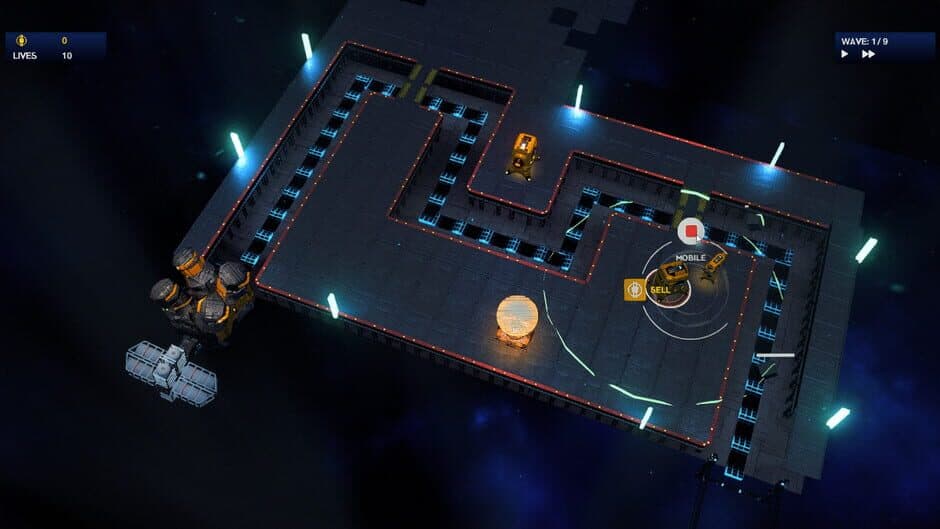 Space Gold Rush TD screenshot 3