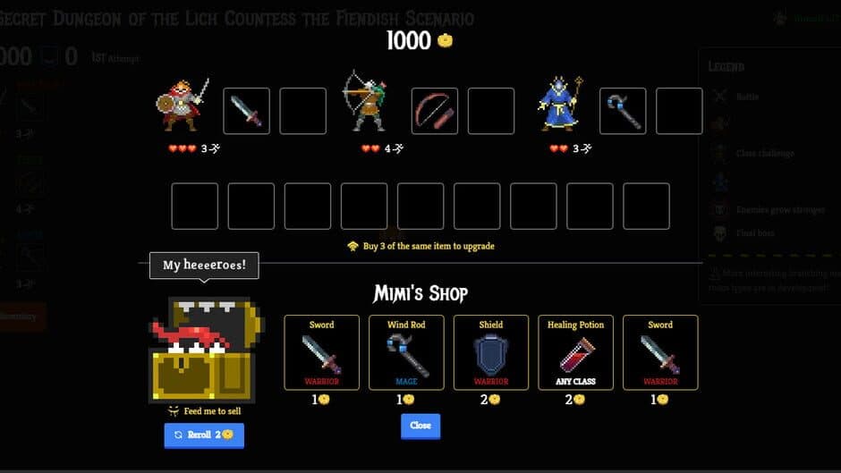 Daily Dungeon Club screenshot 3