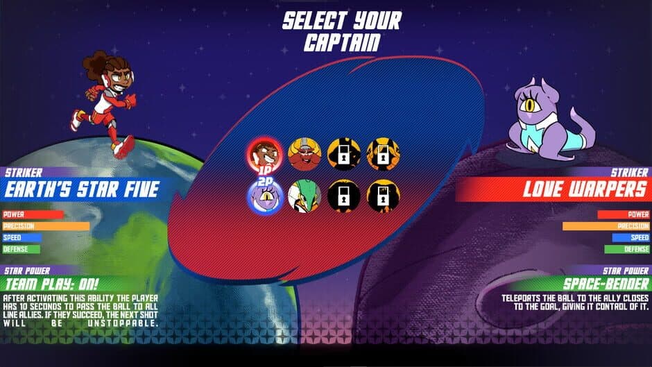 Star Strikers: Galactic Soccer screenshot 3