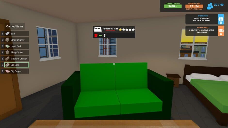 Hotel Management Simulator screenshot 2