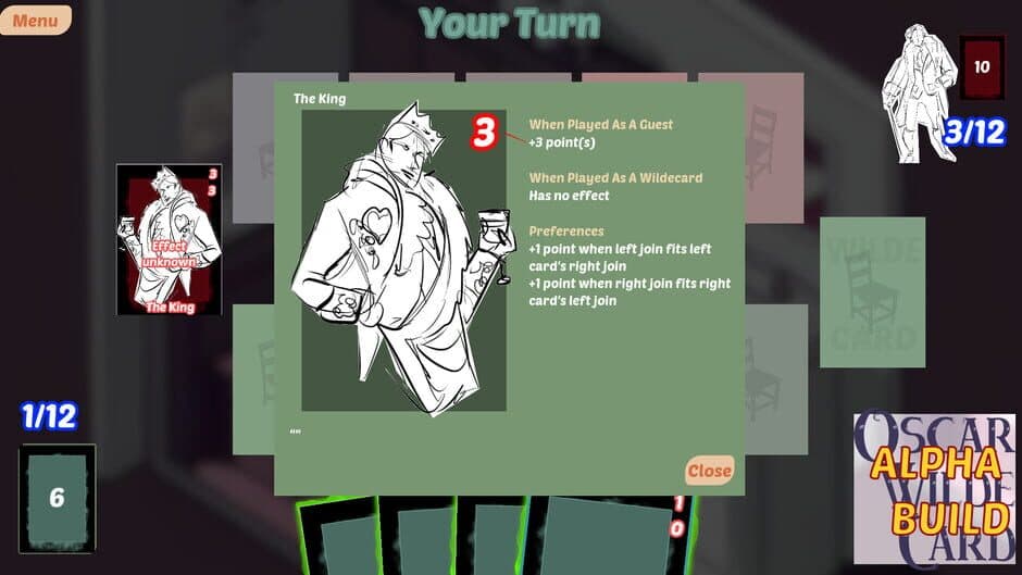 Oscar Wilde Card screenshot 6