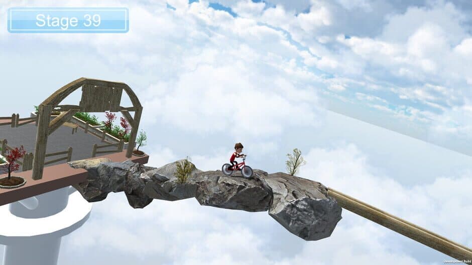 Cross the Log Bridge
