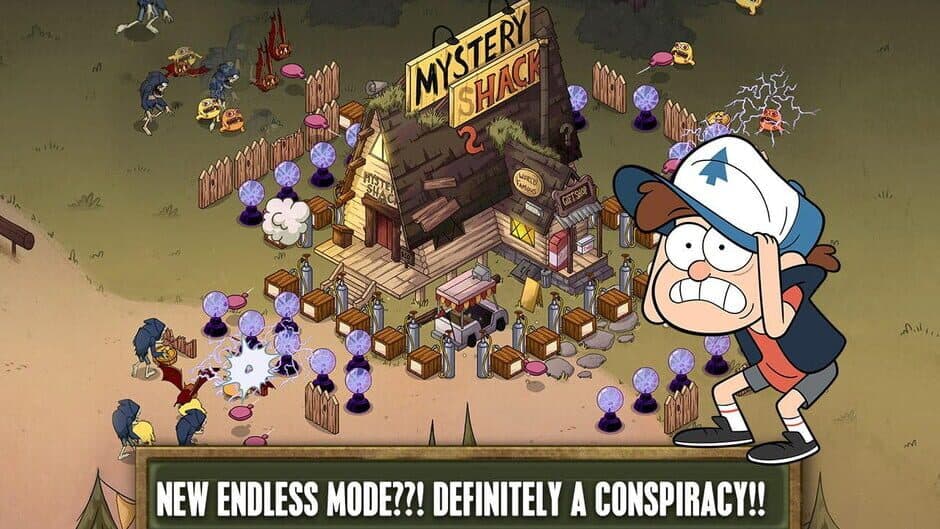Gravity Falls: Mystery Shack Attack screenshot 3