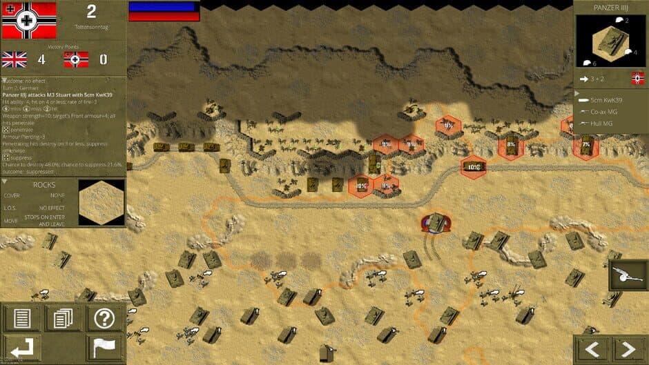 Desert War WWII screenshot 5