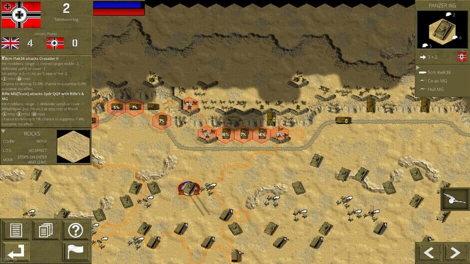 Desert War WWII screenshot 6